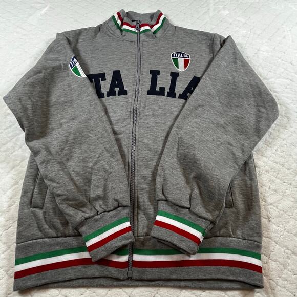 Italia vintage big logo italy track jacket - excellent condition- size medium - Picture 4 of 7
